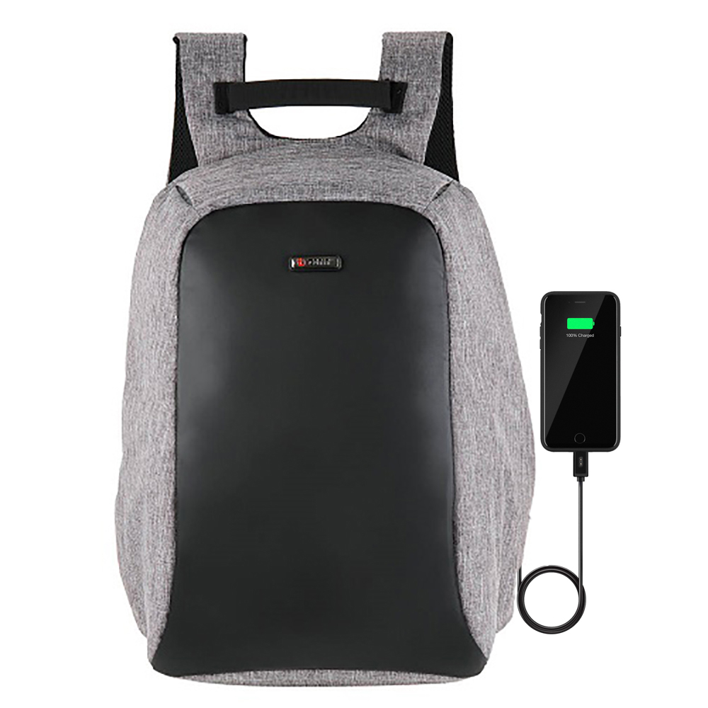 Mochila Antifurto com USB 1958