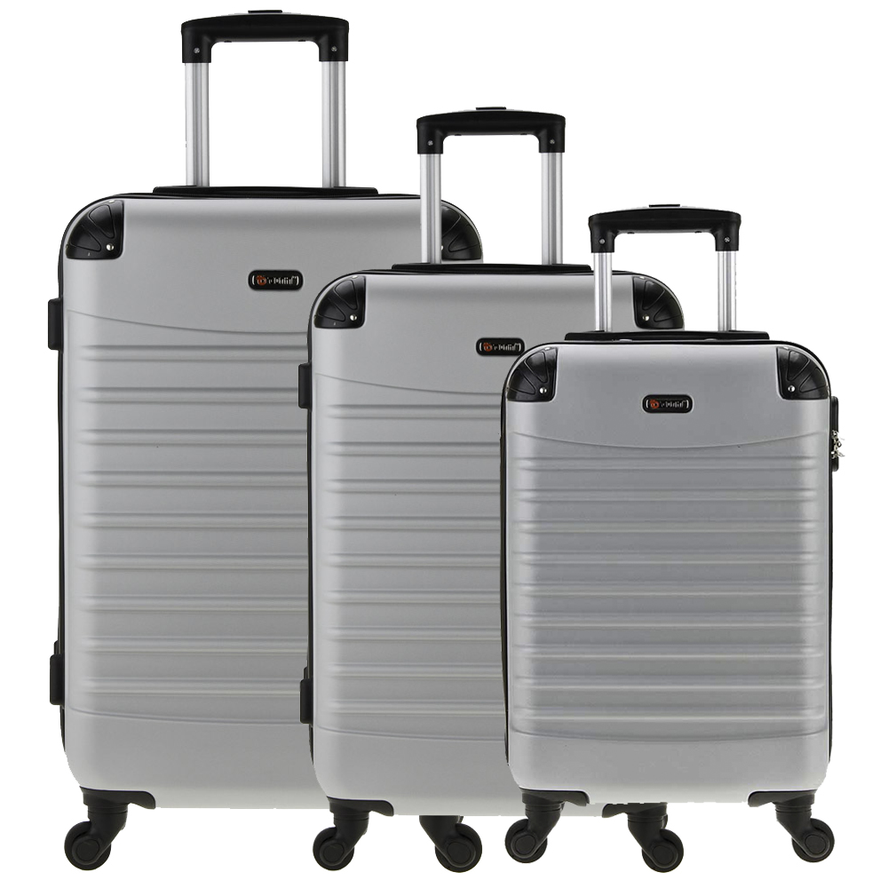 Conjunto Malas Rígidas Tauro (P + M + G)