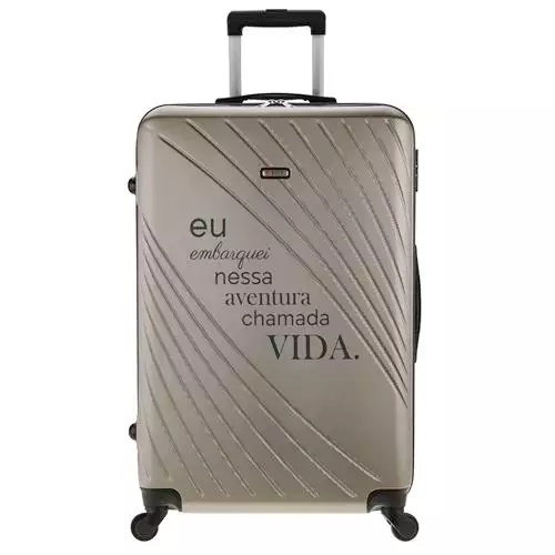 Mala grande rígida Jazz Coleção Mundo