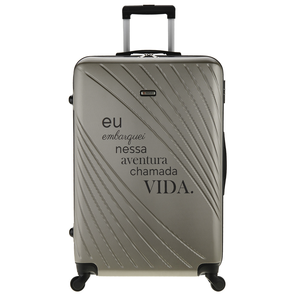 Mala grande rígida Jazz Coleção Mundo
