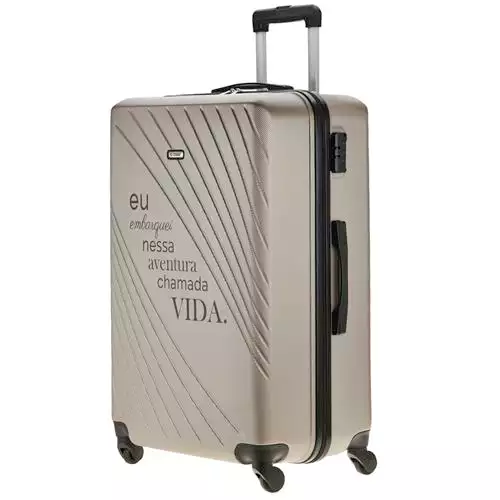 Mala grande rígida Jazz Coleção Mundo