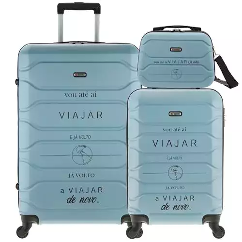 Conjunto de viagem Samba Coleção Mundo