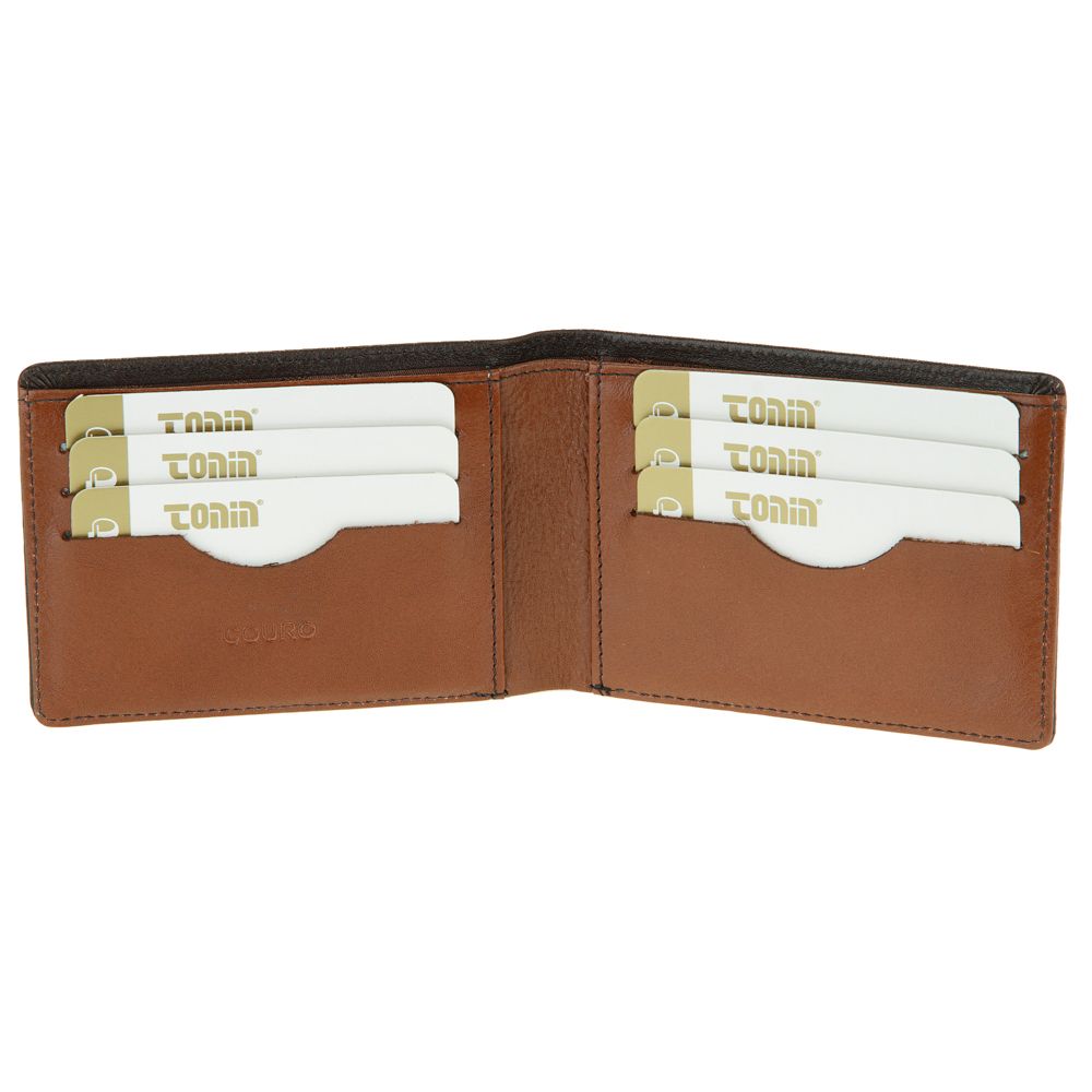 Carteira Masculina 20197 Marrom-Caramelo