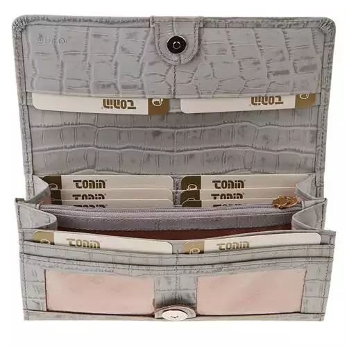 Carteira Feminina 20188 Cinza