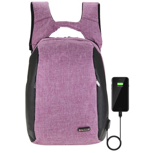 Mochila Antifurto com USB 1982