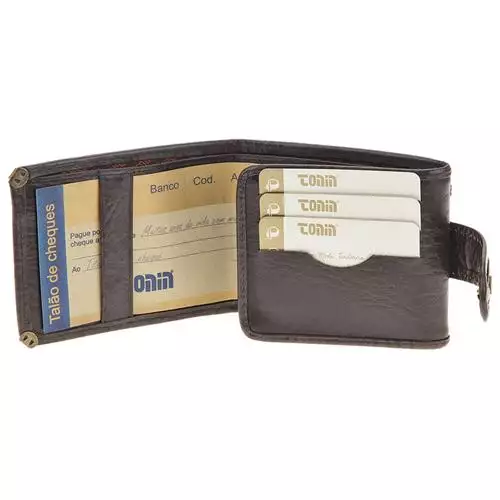Carteira Masculina 0653 Marrom