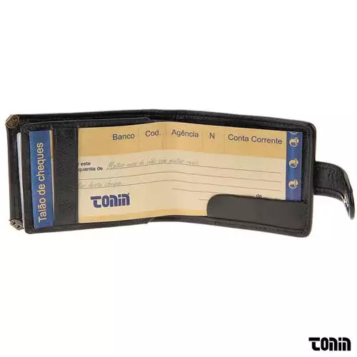 Carteira Masculina 0650 Preto