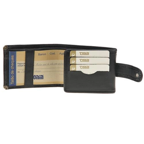 Carteira Masculina 0653 Preto