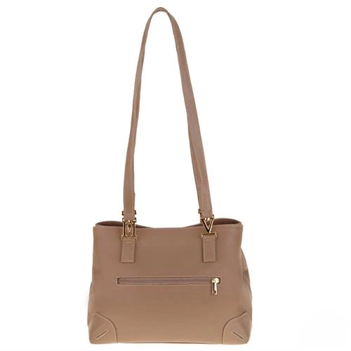 Bolsa Tote média em Couro Pele