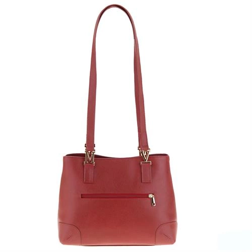 Bolsa Tote média em Couro Romã