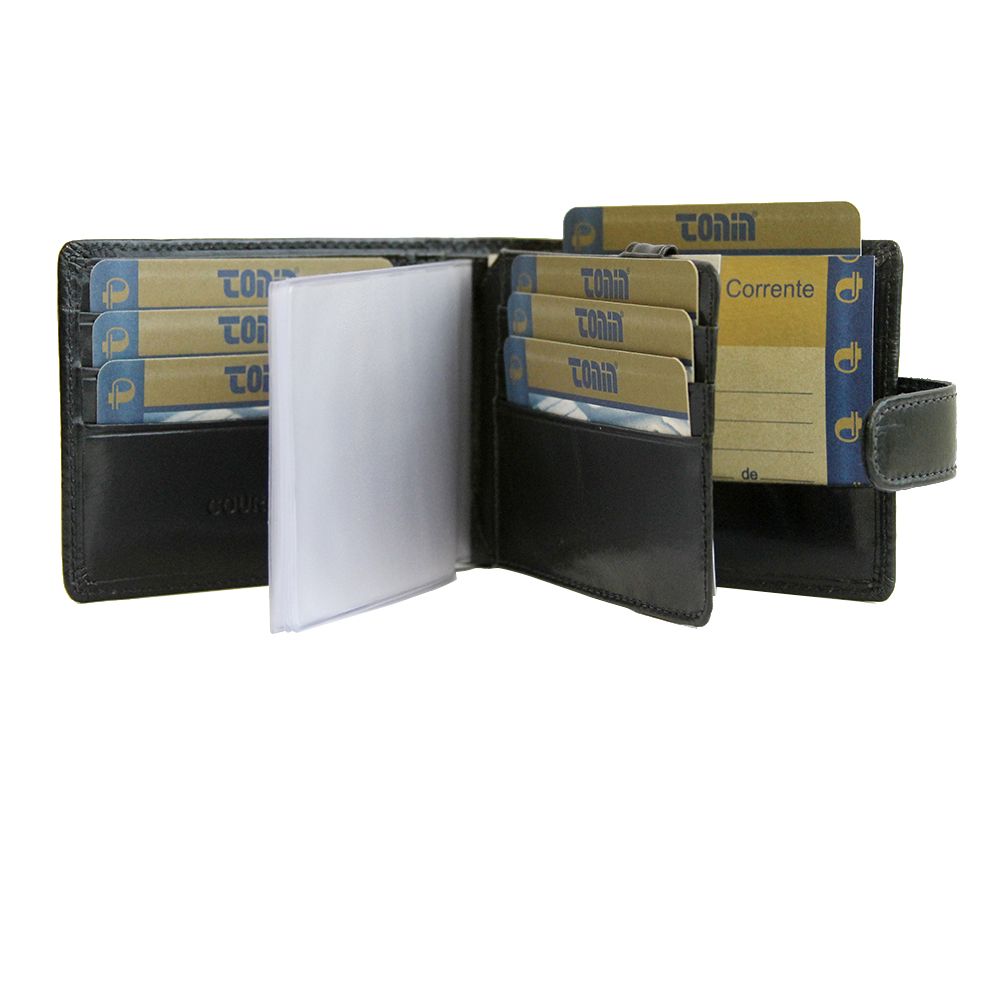 Carteira Masculina 0680 Preto