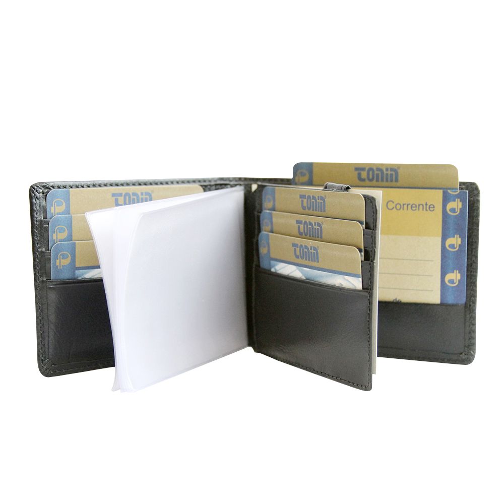 Carteira Masculina 0681 Preto