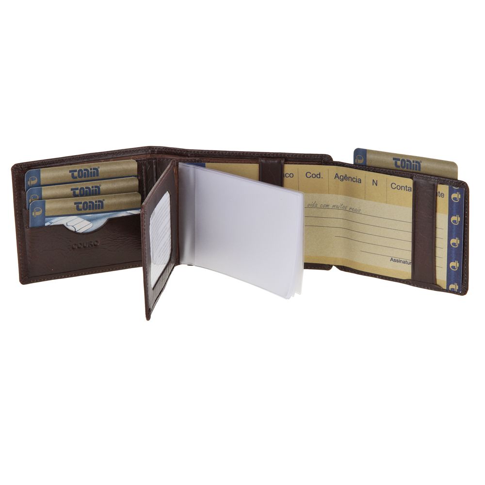 Carteira Masculina 0755 Marrom