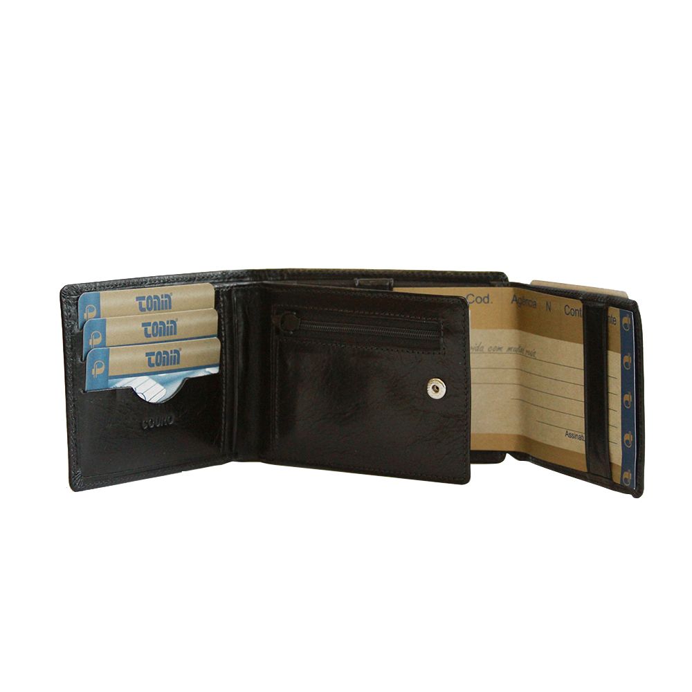 Carteira Masculina 0755 Preto